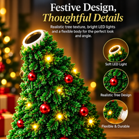 Thumbnail for HolidayBeam – Festivo y acogedor: proyector navideño USB con patrones de luz
