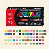 Thumbnail for ColorCraft – Creativo y sostenible – Rotuladores acrílicos con punta de pincel