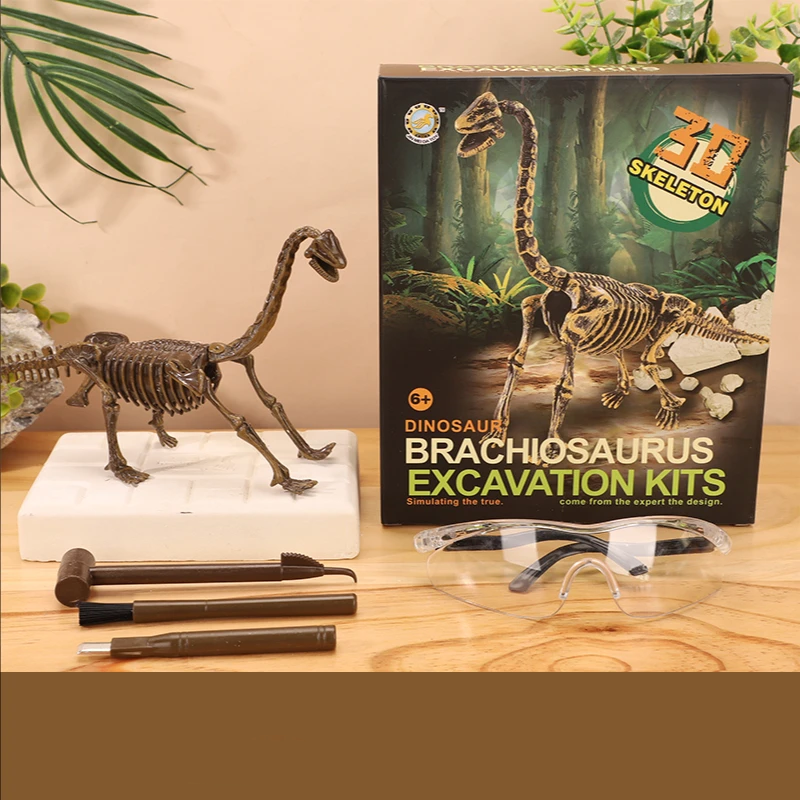 DinoDig – Emocionante y educativo: kit de excavación de fósiles
