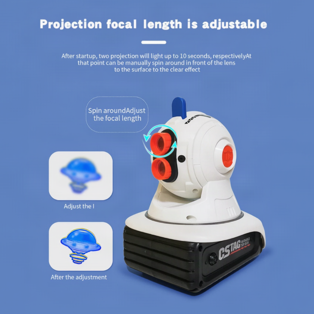 TargetPro – Competitivo y aventurero – Set de pistolas para combate láser