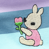 Thumbnail for RainbowBabe – Fresco y colorido – Vestido polo para niña
