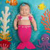 OceanPrincess – Encantador y cómodo – Conjunto de sirenita para bebé