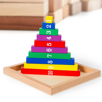 Thumbnail for TinyMath – Didáctico y educativo – Tablero de cálculo con números de madera
