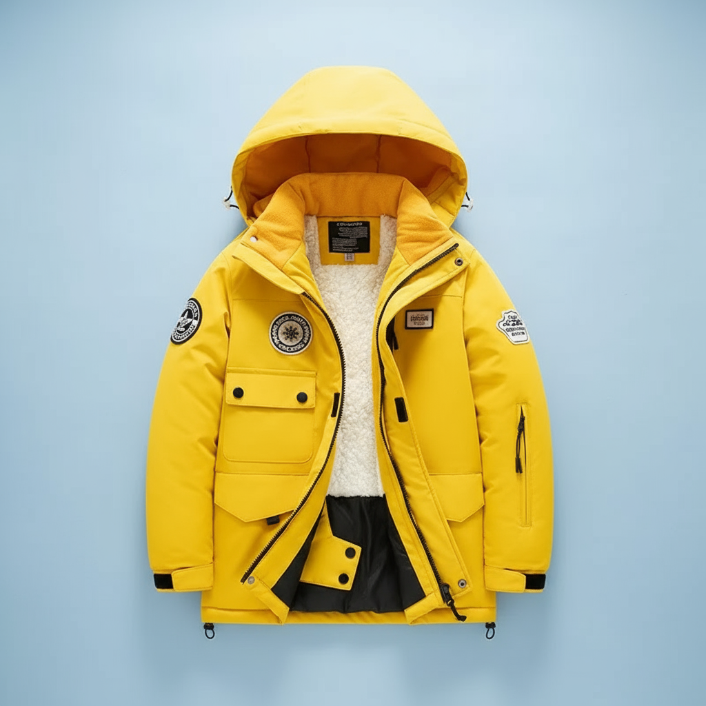 GlacierFit – Transpirable y protector Impermeable – Traje de esquí con forro polar