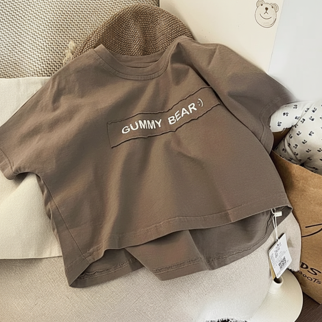 SoftMate – Sencilla y elegante: camiseta de manga corta para niño