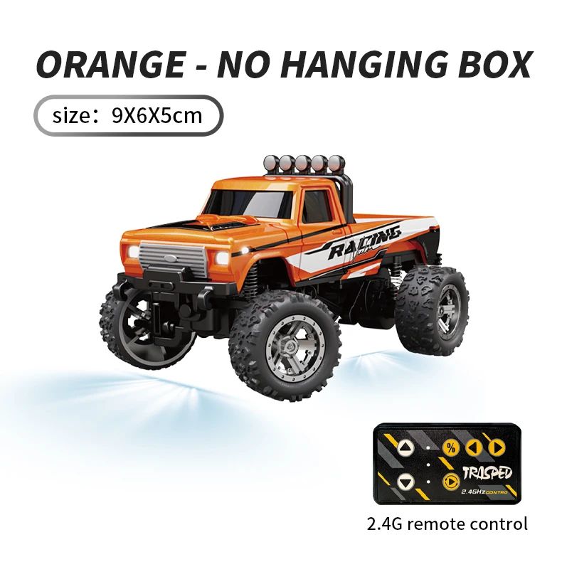 Pocket Speed RC – Rápido y maniobrable: mini camión de carreras