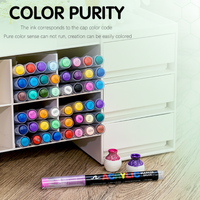 Thumbnail for ColorCraft – Creativo y sostenible – Rotuladores acrílicos con punta de pincel