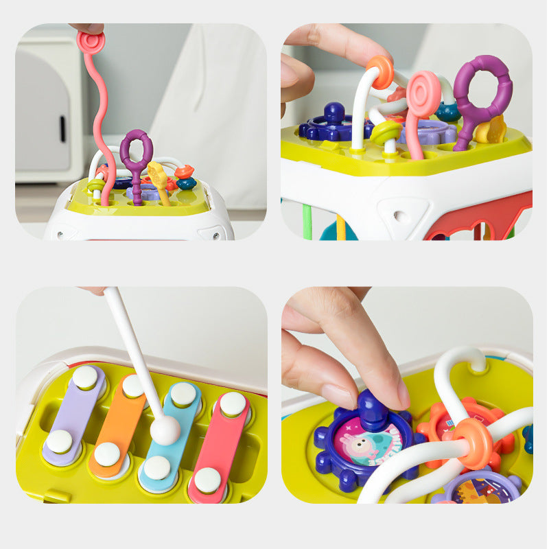 Little Wonder – Desarrollo y juego: formas interactivas Cubo