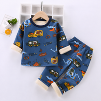 Thumbnail for Mini Fashion™ - Pijama de forro polar con dibujos animados