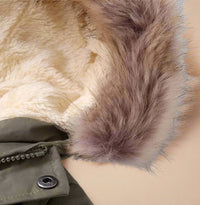 Thumbnail for CozyTrend – Elegante y cálida: chaqueta parka de invierno con cuello de piel