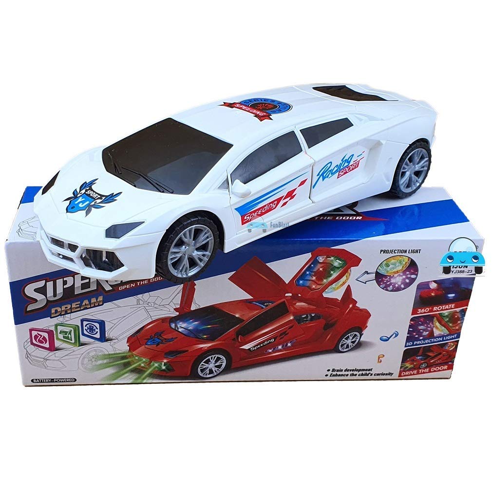 Supercar Toy™ - Coche de juguete en movimiento e intermitente - Súper coche