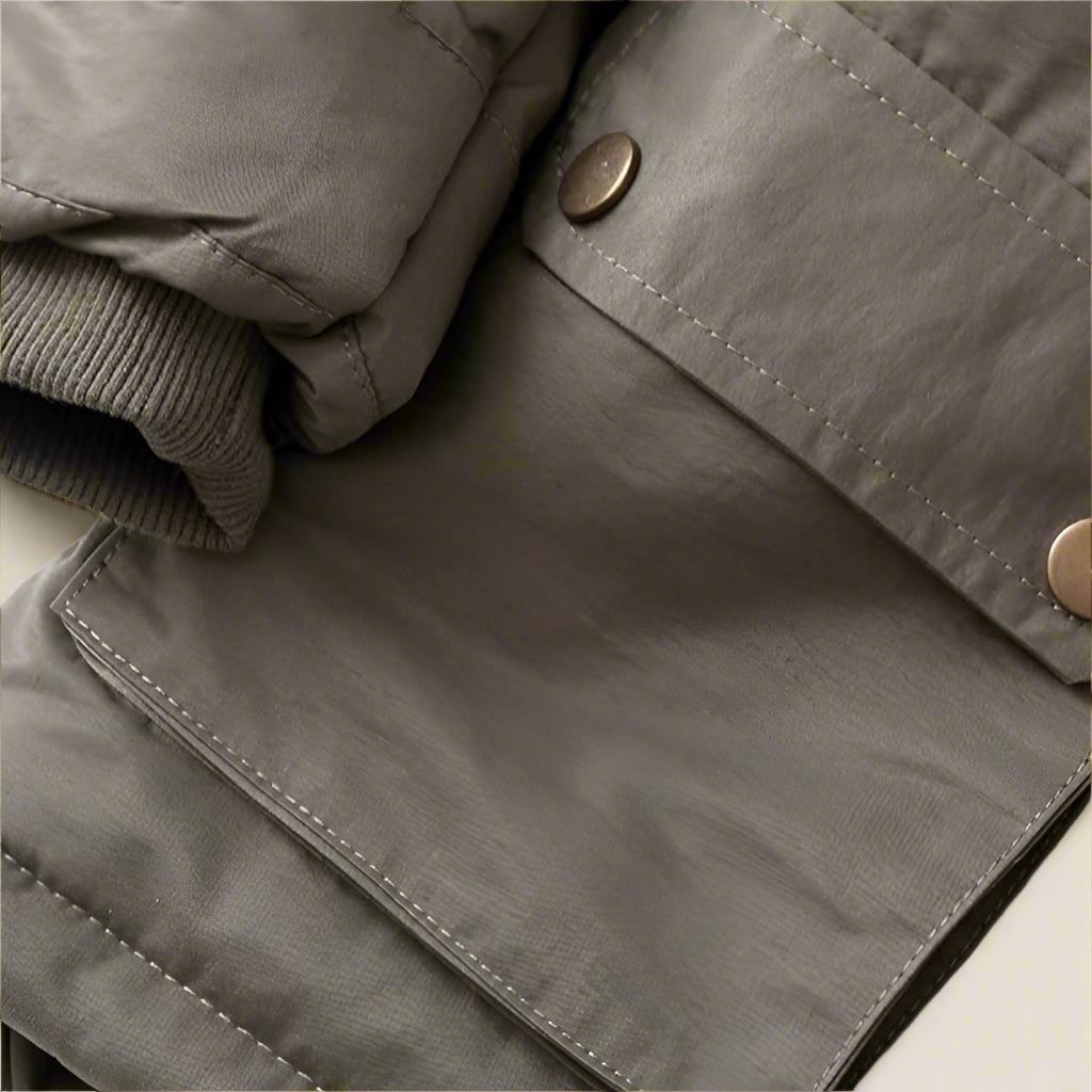 CozyTrend – Elegante y cálida: chaqueta parka de invierno con cuello de piel