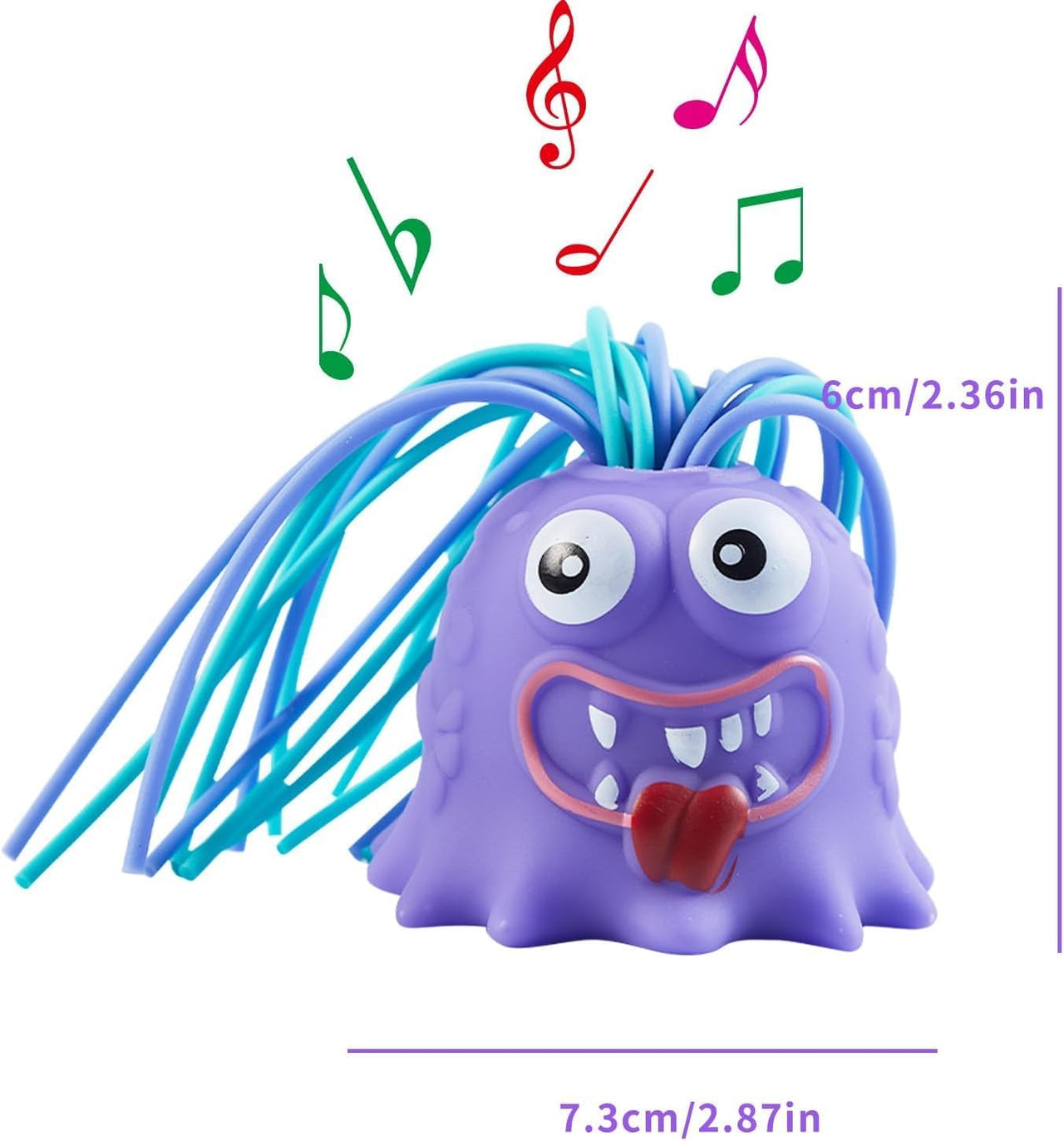 Yellie – Divertido e interactivo: juguete antiestrés Monster