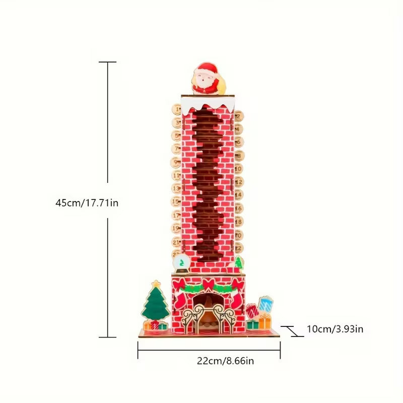 SantaCountdown – Festivo e interactivo: calendario de Adviento de 24 días