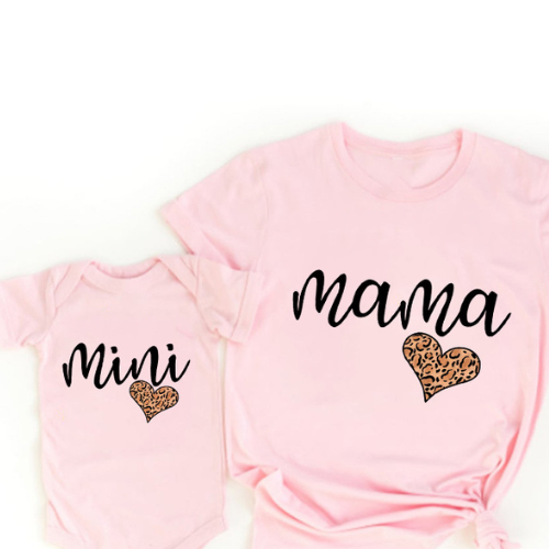 Mini Fashion™ - Mamá e hija - Set de camisa y pelele a juego