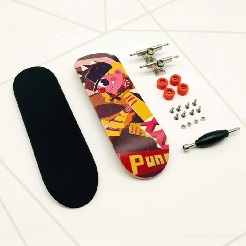 MiniDeck – Resistente y flexible: monopatín de dedo