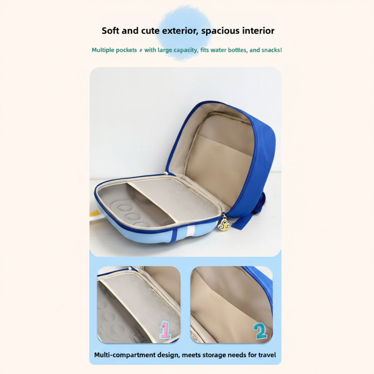 LittleCaptain – Divertido y práctico – Mochila Captain