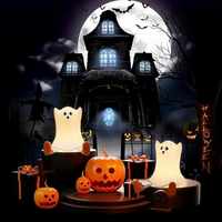 Thumbnail for SpookyLamp – Bonita y acogedora: lámpara nocturna de Halloween