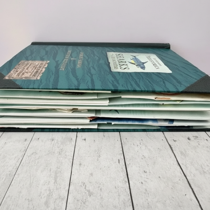 JurassicKids – Emocionante y educativo: libro pop-up «Enciclopedia de dinosaurios en 3D»