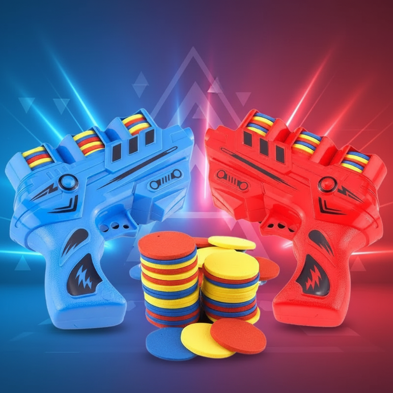 FunGun – Seguro y educativo – Set de juego de tiro con espuma