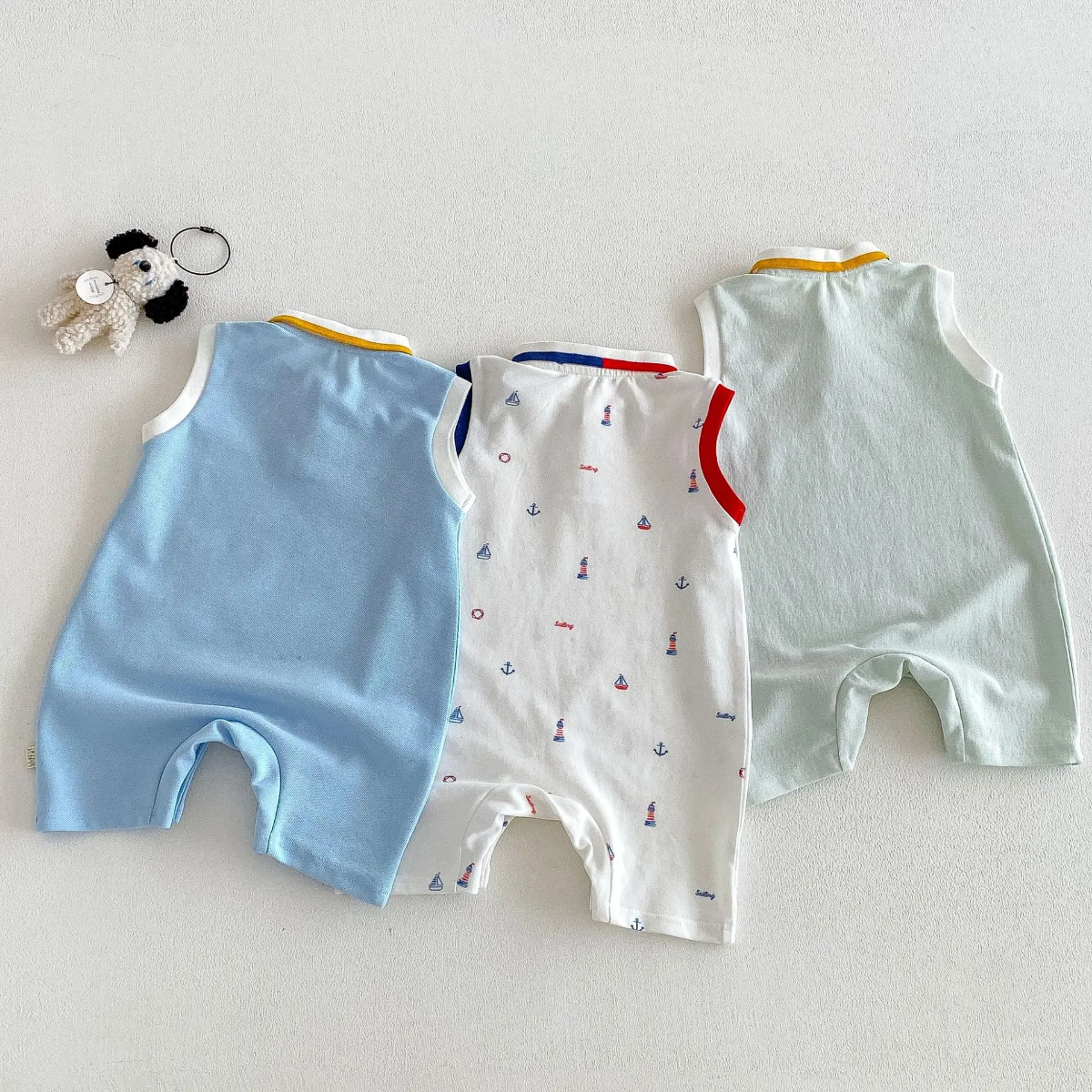SunnyBaby – Cómodo y adorable: body tipo polo para bebés