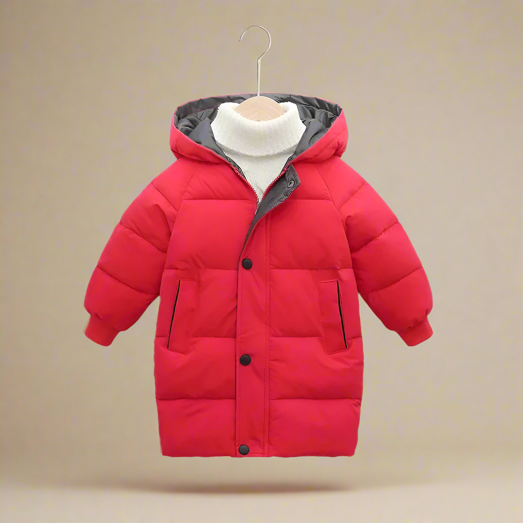 CuddleCoat – Acogedor y protector: abrigo de invierno de algodón