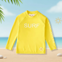 Thumbnail for SunShield – Protectora y flexible: camiseta de surf para niños con manga larga y UPF 50+.