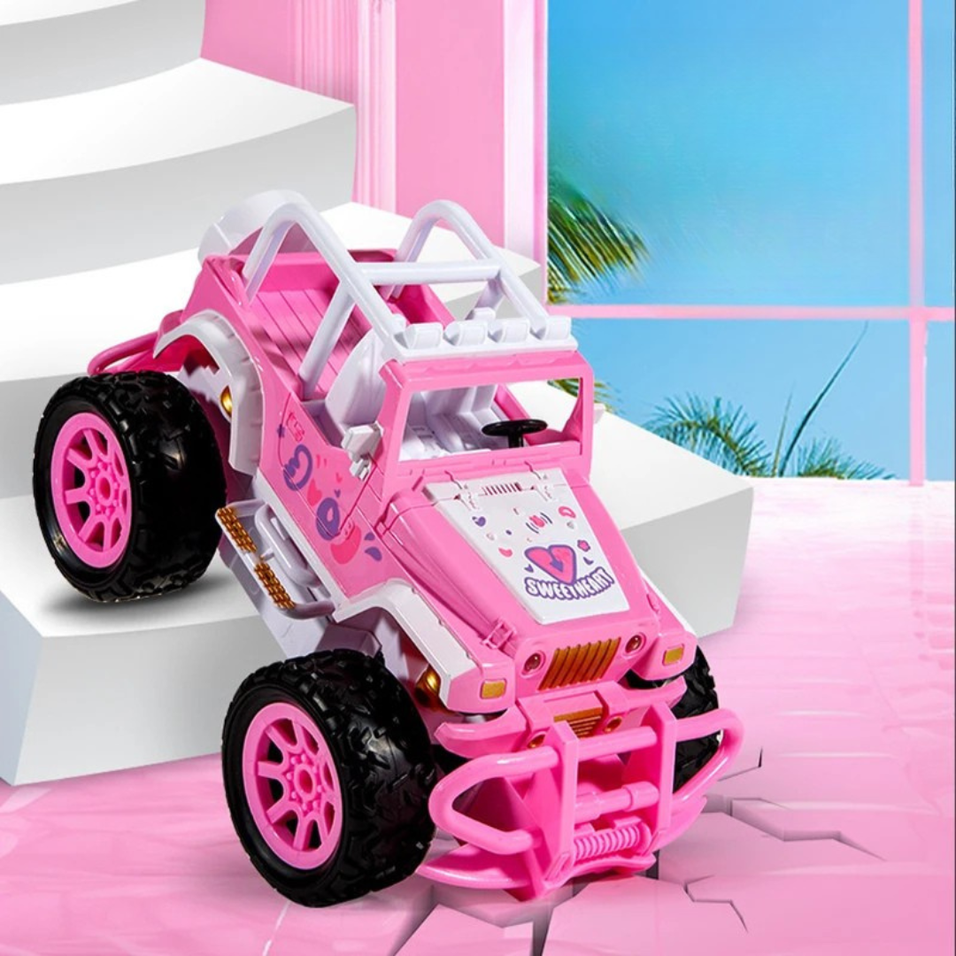 RC Offroader Pink™ – Duro corredor rosa – Coche teledirigido de juguete