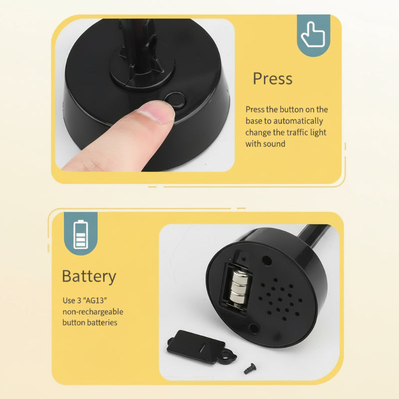 RoadBuddy – Seguro y divertido: juguete regulador de tráfico