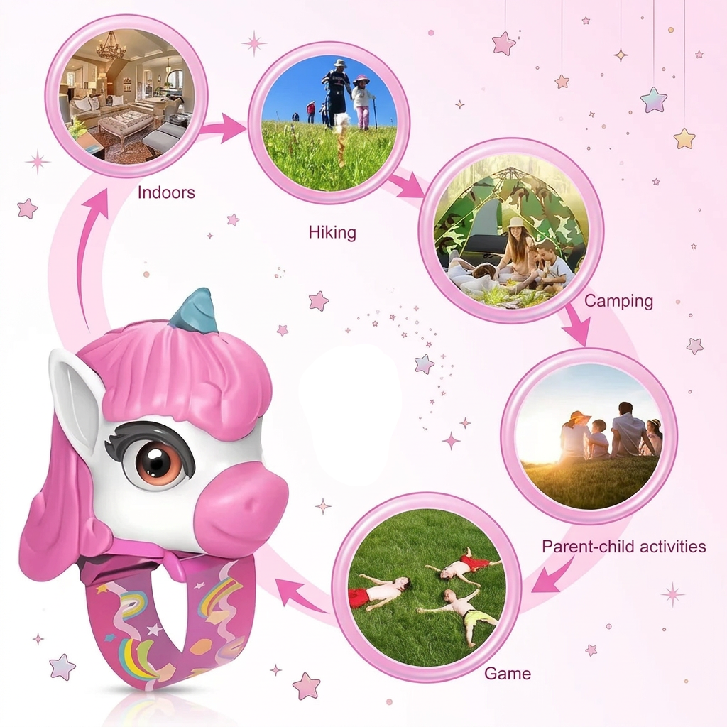 UnicornTalk – Adorable e interactivo: walkie-talkie de unicornio para niños