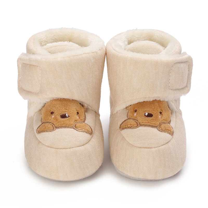 TinyBoots – Acogedoras y cómodas: zapatitos de felpa para bebés para el invierno