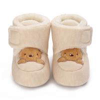Thumbnail for TinyBoots – Acogedoras y cómodas: zapatitos de felpa para bebés para el invierno
