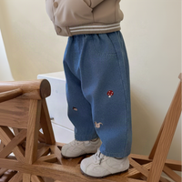 Thumbnail for LittlePatch – Suaves y cómodos: pantalones para niños con detalles bordados