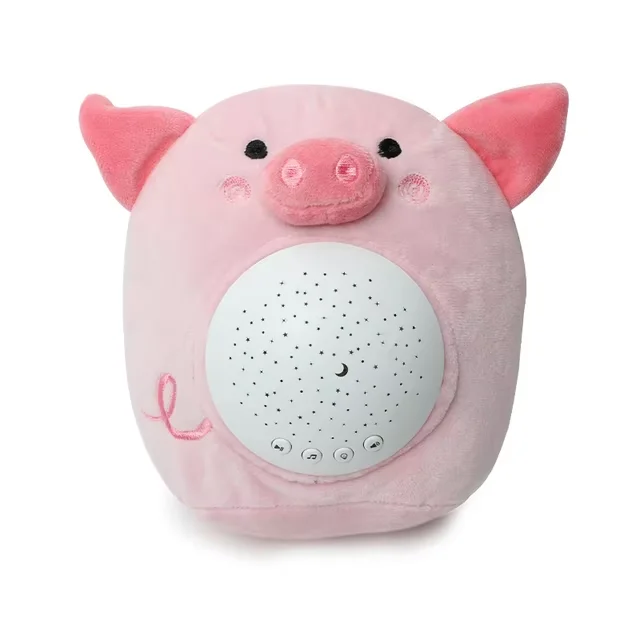 StarPlush – Suave y relajante: peluche con proyector de luz nocturna