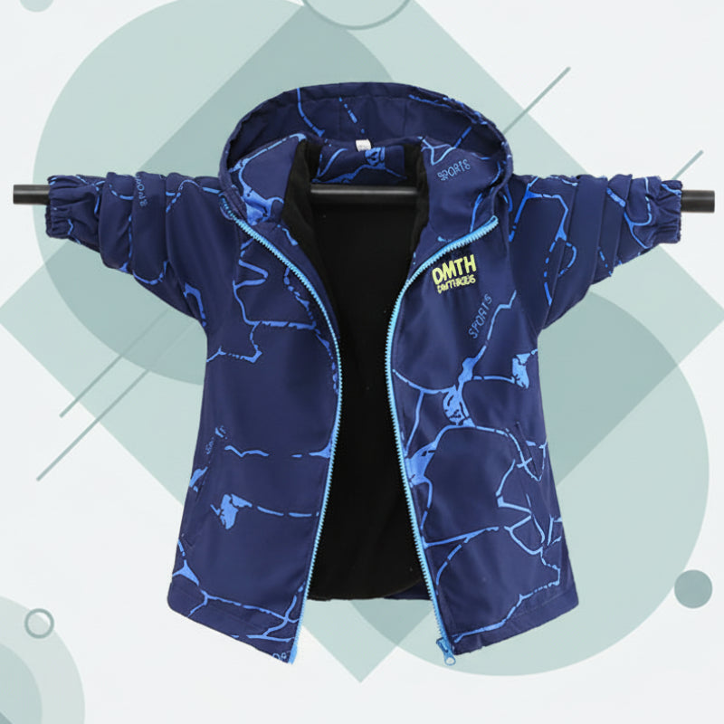 Reversible Kids Jacket – Impermeable y cortavientos – Chaqueta ligera