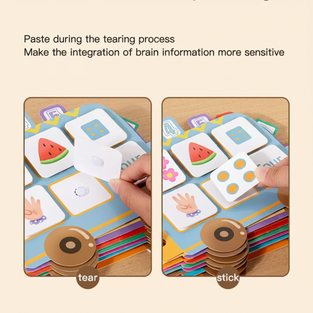 SmartCount – Educativo y lúdico – Cuaderno de números con actividades para contar
