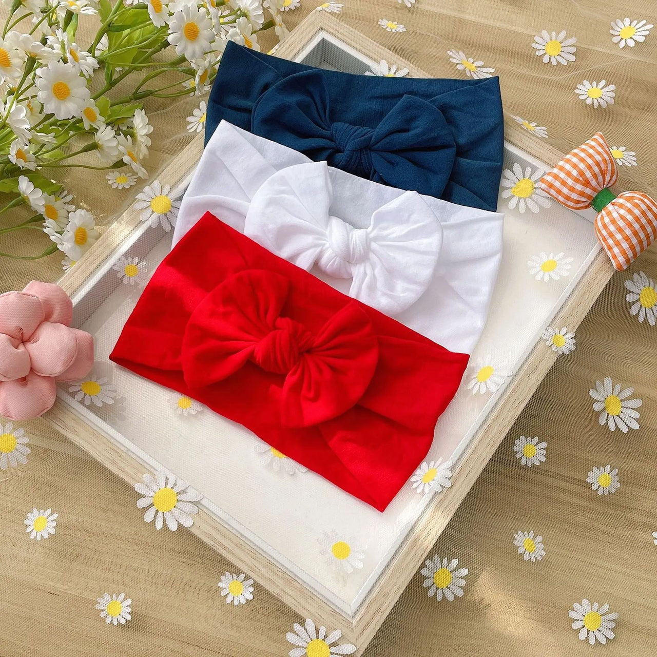 Mini Fashion – A la moda y suave – Diademas con lazo para niños