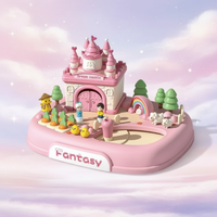 Thumbnail for Magnetic Princess Castle – Creativo y mágico – Juego de casa de muñecas magnética