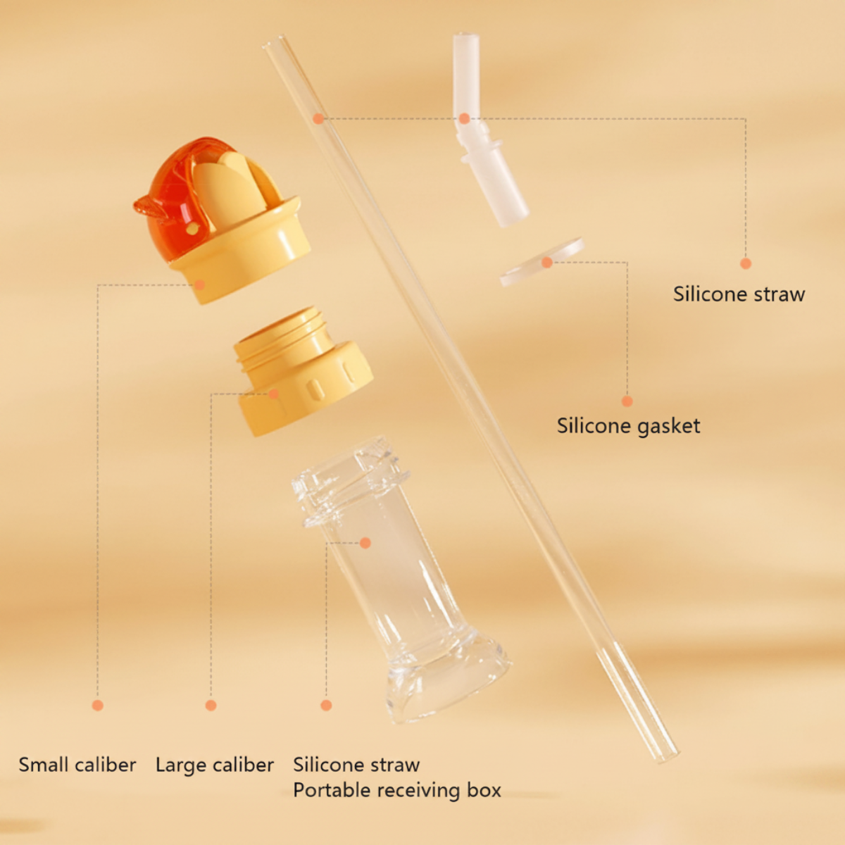 AquaSip – Diversión y practicidad: tapón reutilizable para botellas infantiles