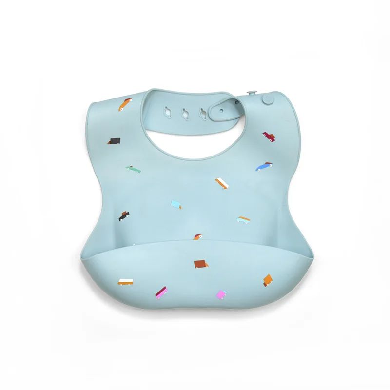 Silicone Bib - Impermeable y a la moda - Babero de silicona