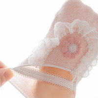 Thumbnail for SweetFeet – Suaves y monísimas: calcetines de bebé con flores y encaje