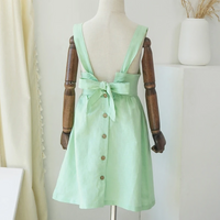 Thumbnail for BloomGrace – Bonito y cómodo: vestido infantil con lazo y tirantes ajustables