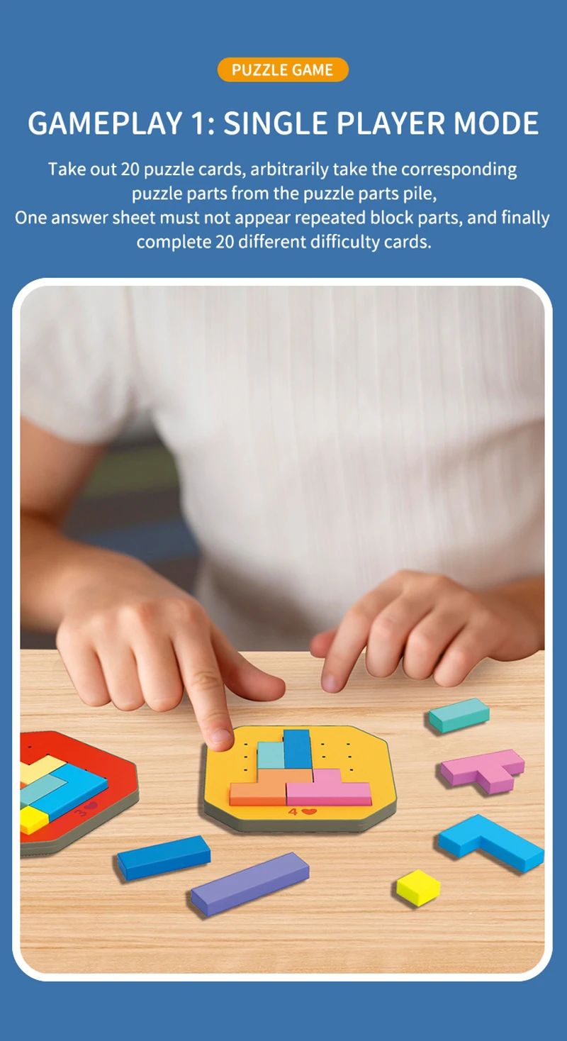 Logic Blocks™ – Color y creatividad – Puzzles geométricos