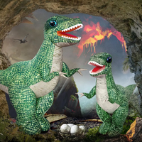 Thumbnail for MegaDino – Aventurero e interactivo: dinosaurio hinchable con control remoto