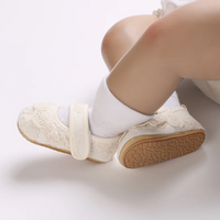 Thumbnail for PrincessLace – Elegantes y monísimas: zapatitos de bebé con encaje y cierre de velcro