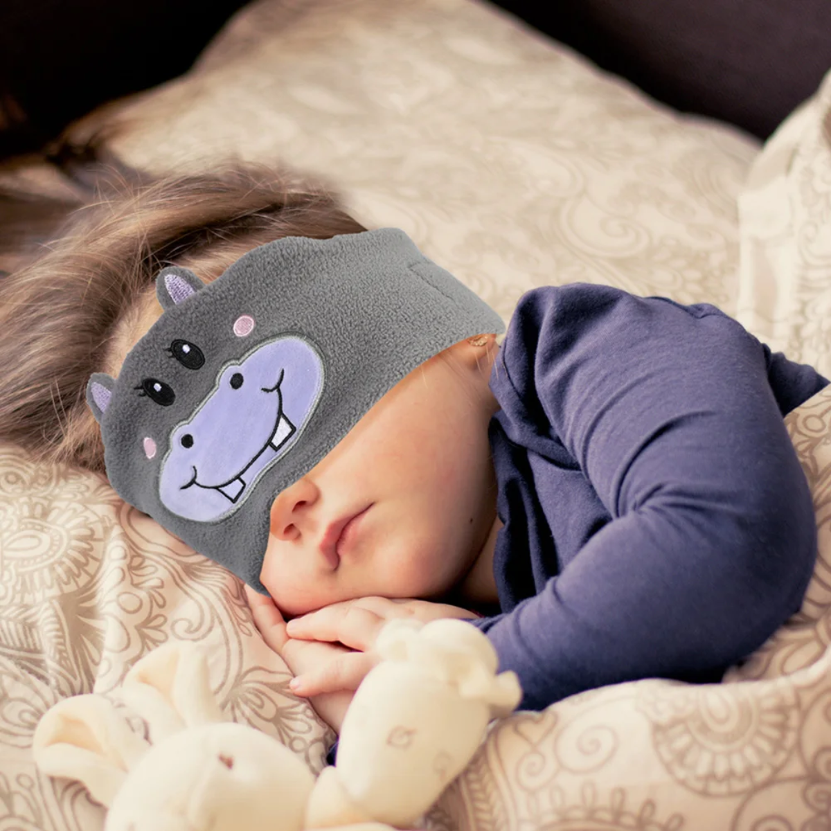 SilentRhythm – Máscara musical para dormir y animales – Máscara para los ojos inalámbrica con Bluetooth