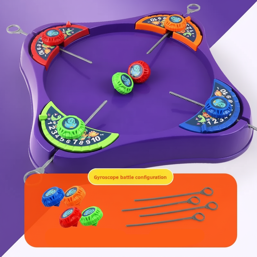 SpinArena – Activo e interactivo – Juego de peonza con cordón