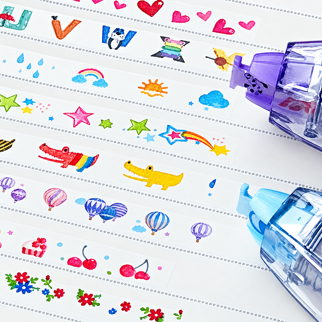 DoodleTape – Rollo de cinta decorativa para diario y manualidades