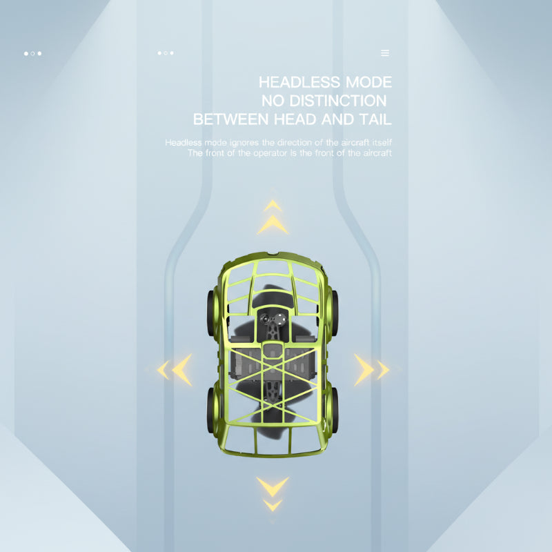 SkyDrive: innovador y espectacular, coche volador y dron RC 2 en 1 con luz LED.