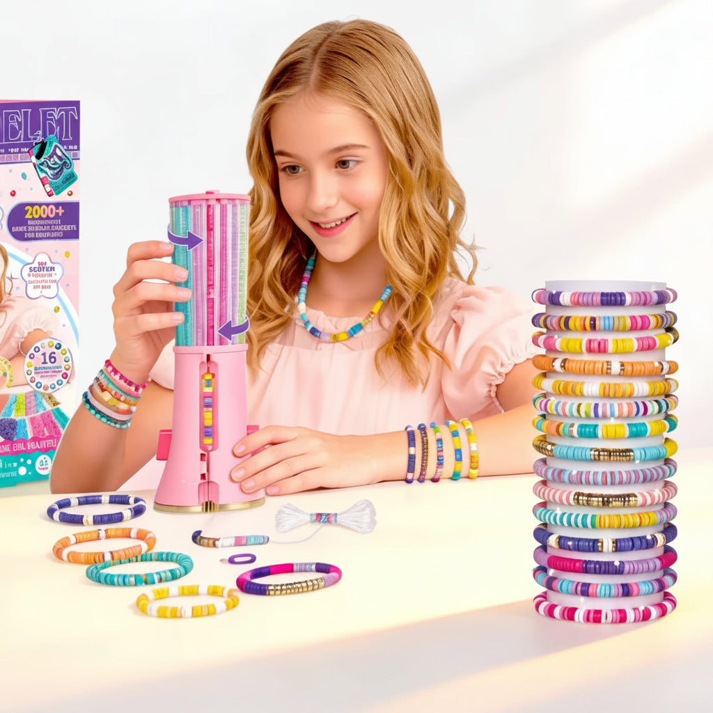 BeadMaster – Creativo y educativo – Kit para hacer pulseras DIY